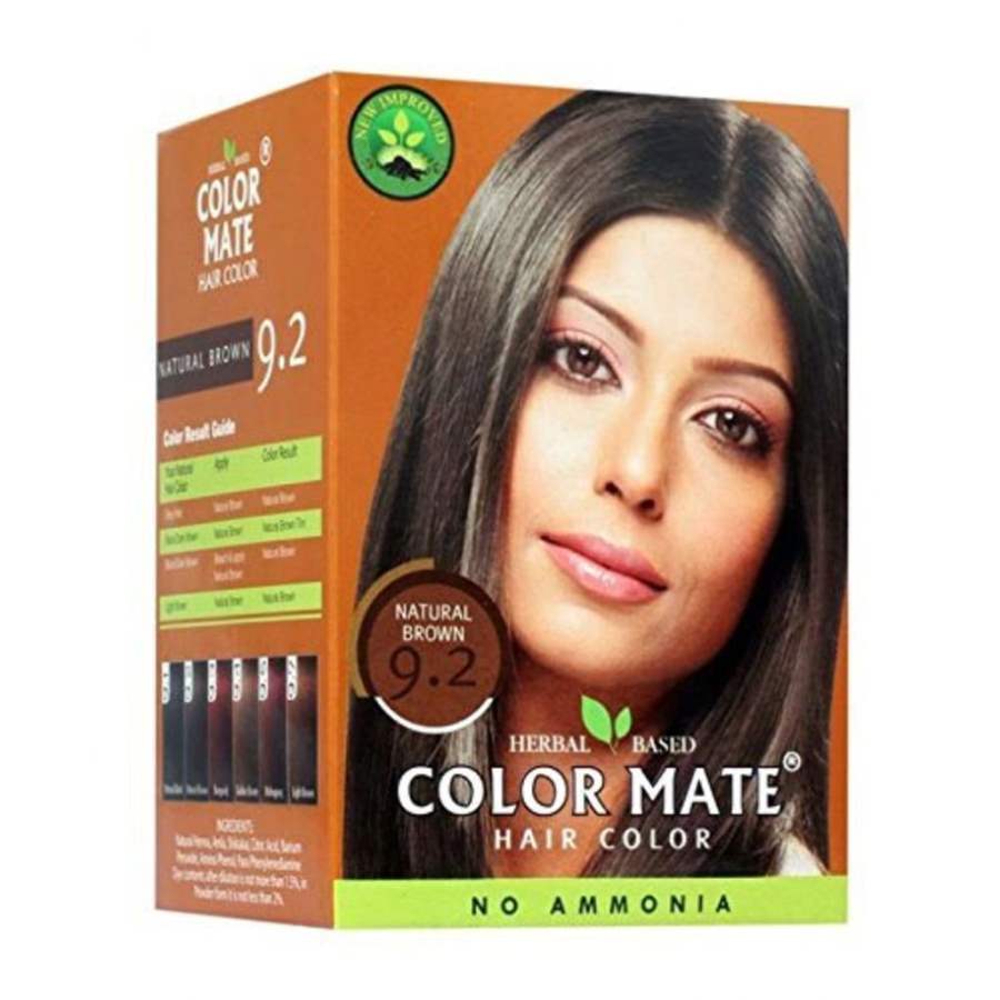 Color Mate Hair Color Powder - Natural Brown 9.2 - 150 GM