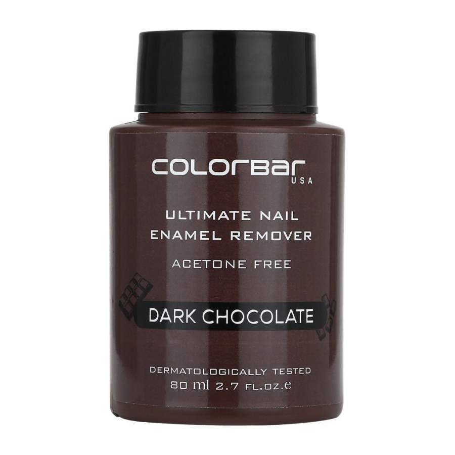 Colorbar Ultimate Nail Enamel Remover - 80 ml - Dark Chocolate