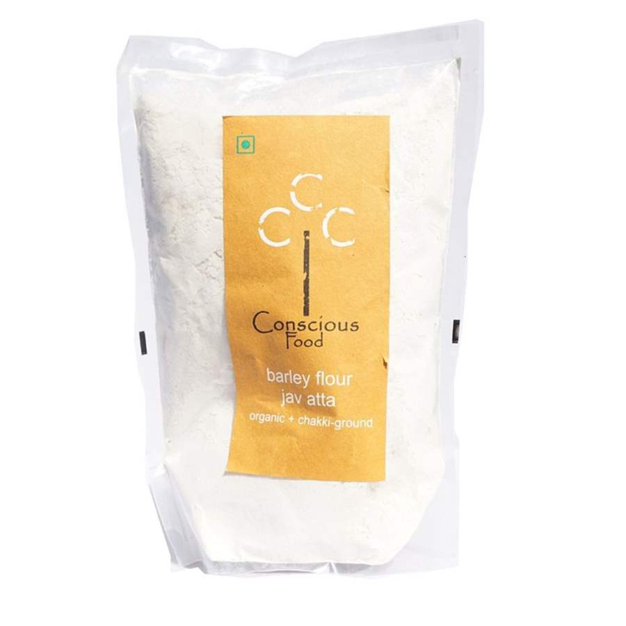 Conscious Food Barley Flour (Jau Atta) - 500 GM
