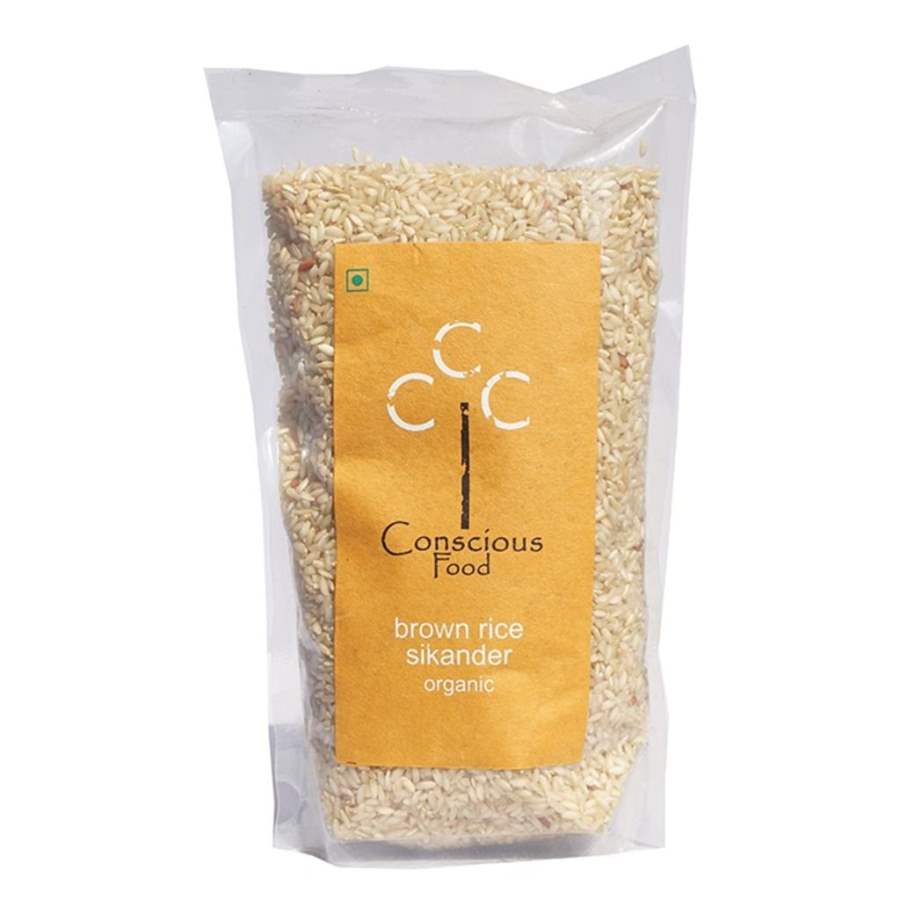 Conscious Food Brown Rice (Sikander) - 500 GM