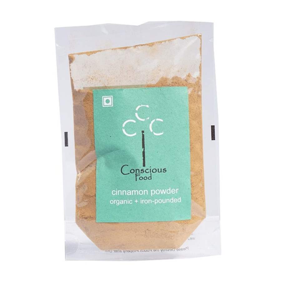 Conscious Food Cinnamon Powder ( Dalchini Powder ) - 50 GM