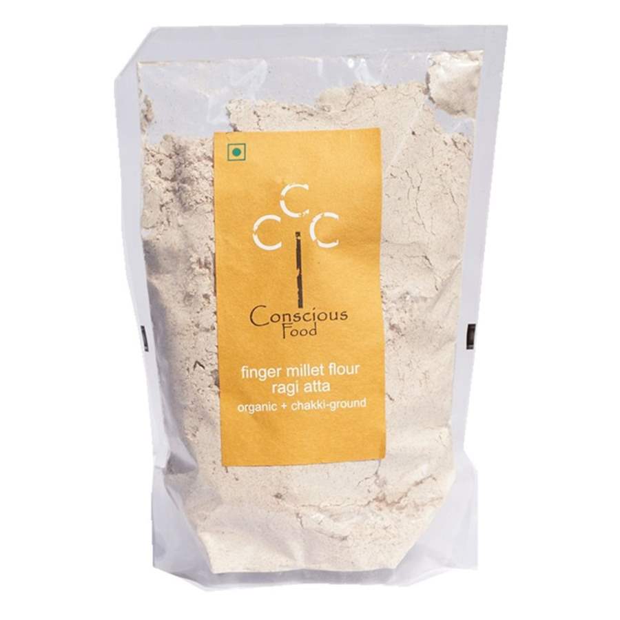 Conscious Food Finger Millet Flour (Ragi Atta) - 500 GM