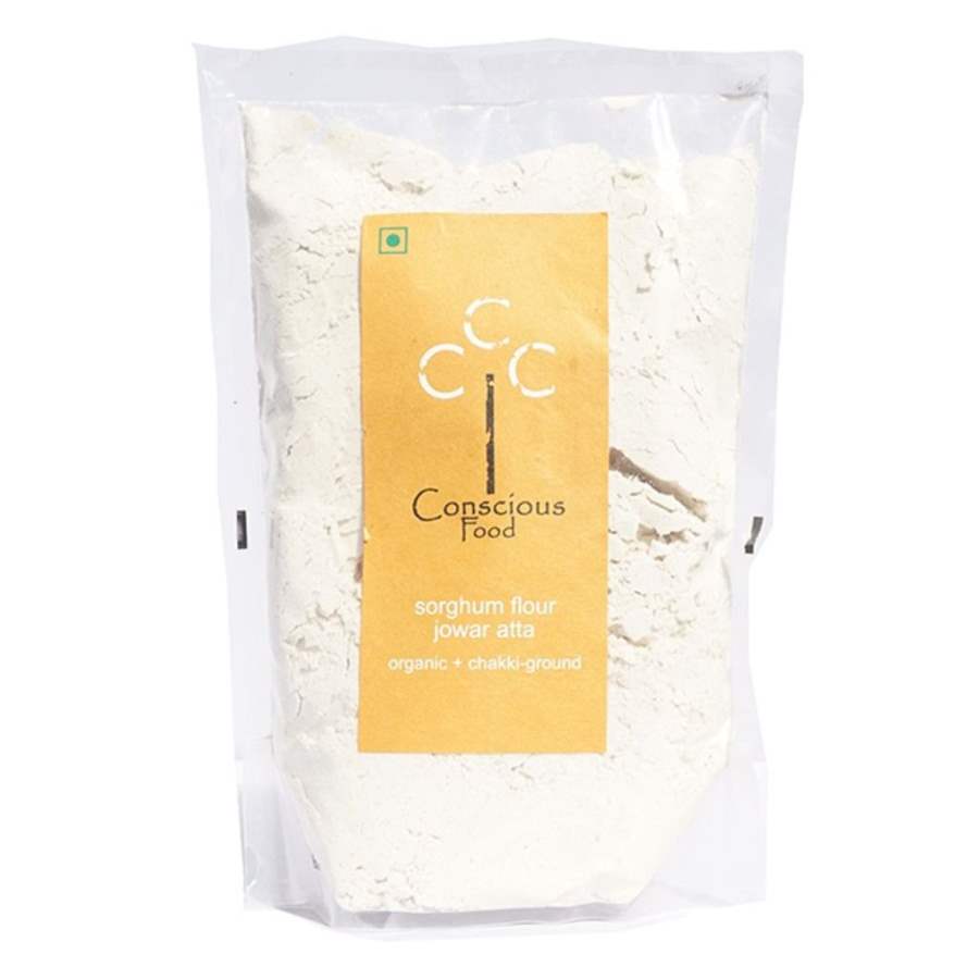 Conscious Food Sorghum Flour ( Jowar Atta ) - 500 GM