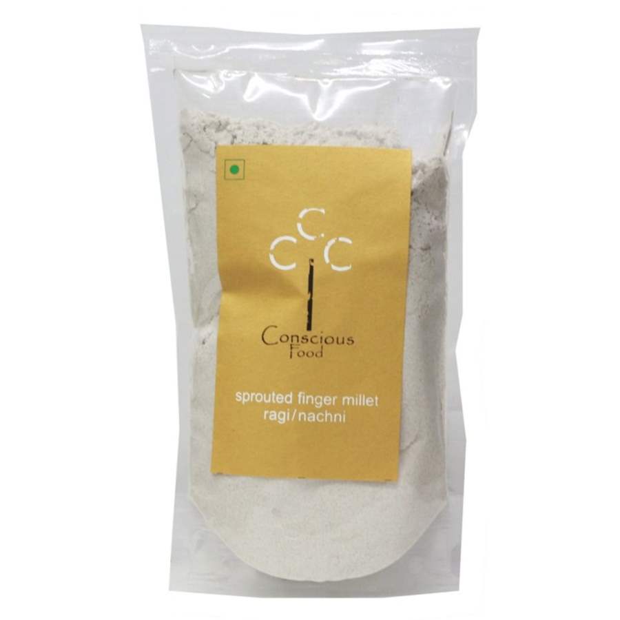 Conscious Food Sprouted Finger Millet Flour (Ragi Atta) - 200 GM