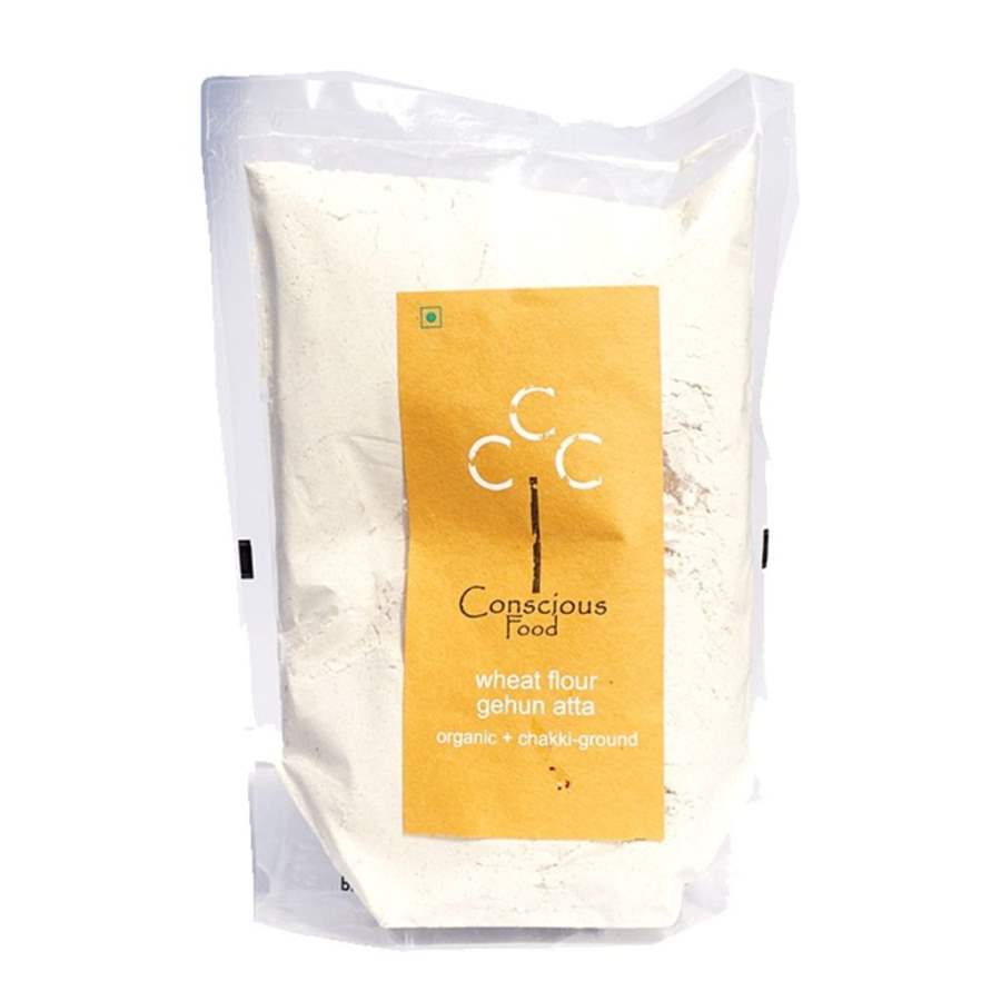 Conscious Food Wheat Flour ( Gehu Atta ) - 500 GM