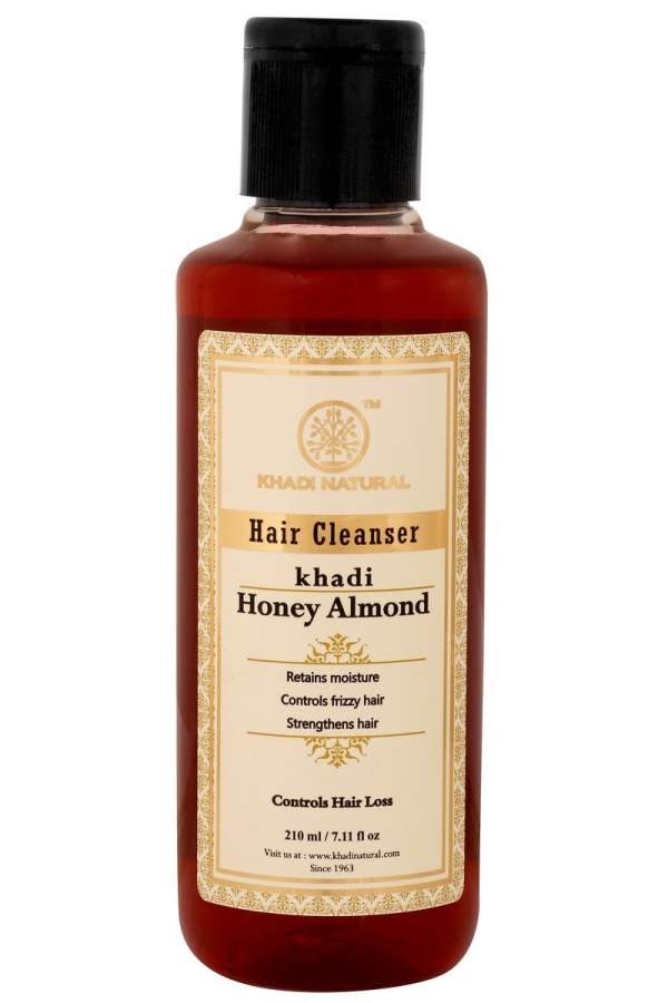 Khadi Natural Honey & Almond Hair Cleanser - 210 ML