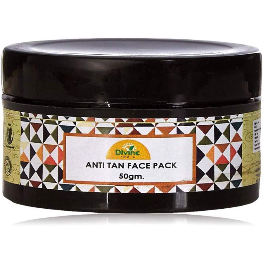 Divine India Anti Tan Face Pack - 50 GM