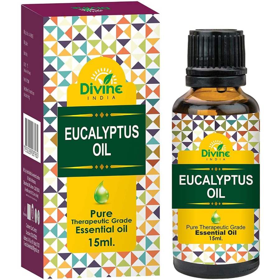 Divine India Eucalyptus Essential Oil - 15 ML