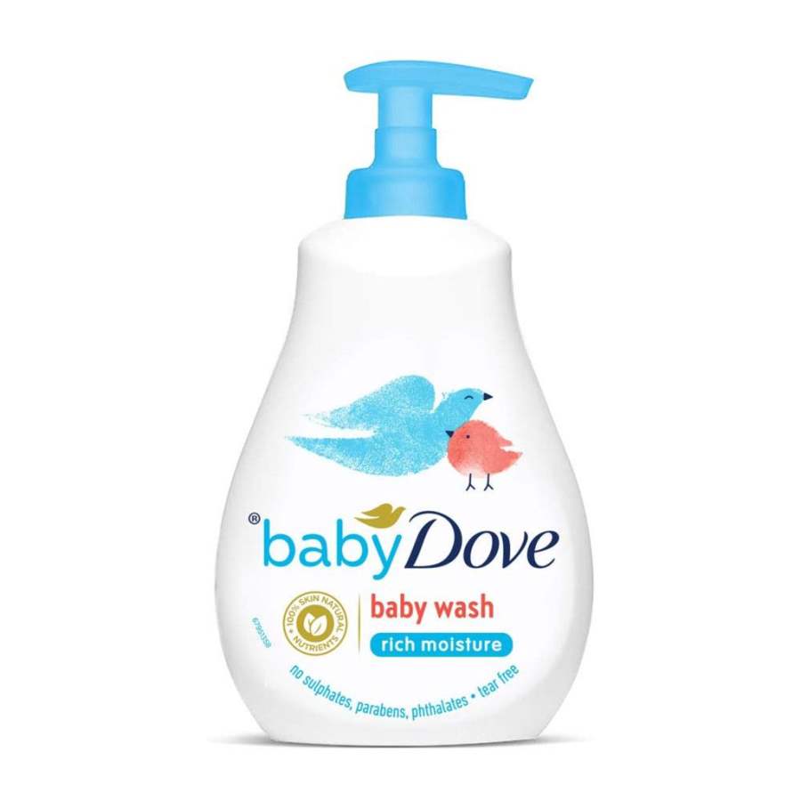 Dove Rich Moisture Hair To Toe Baby Wash - 200 ML