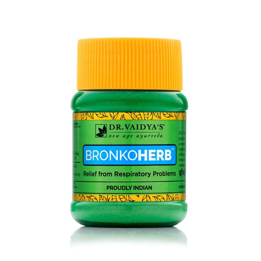 Dr.Vaidyas Bronkoherb - Medicine for Asthma - 50 GM
