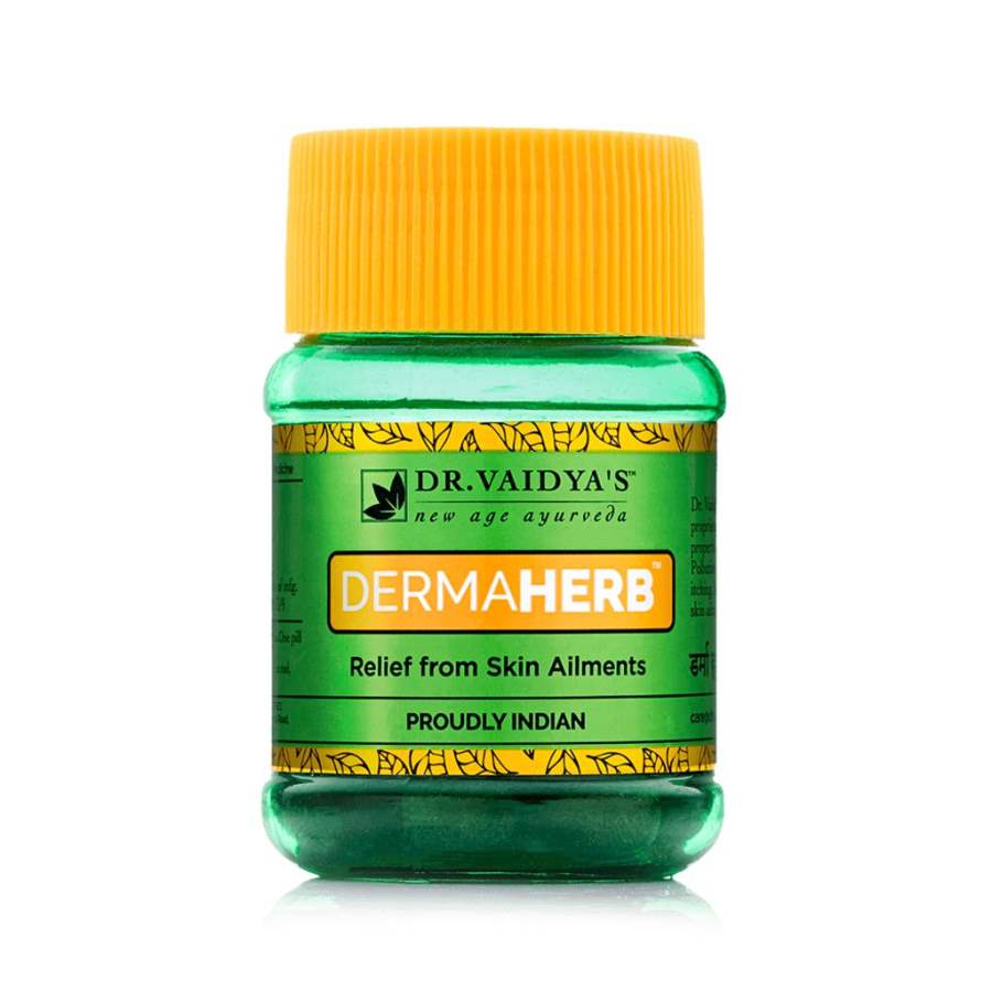 Dr.Vaidyas Dermaherb - Skin Allergy Medicine - 60 Pills (2 * 30 Pills)