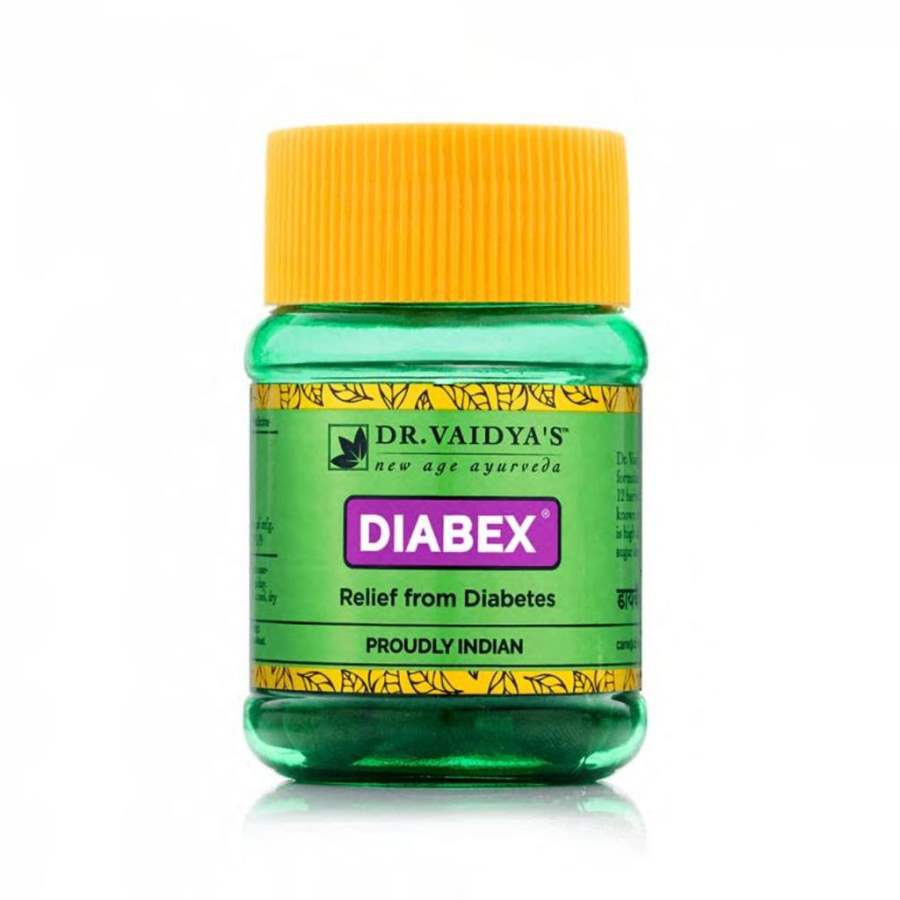 Dr.Vaidyas Diabex - Diabetes Medicine - 60 Pills (2 * 30 Pills)