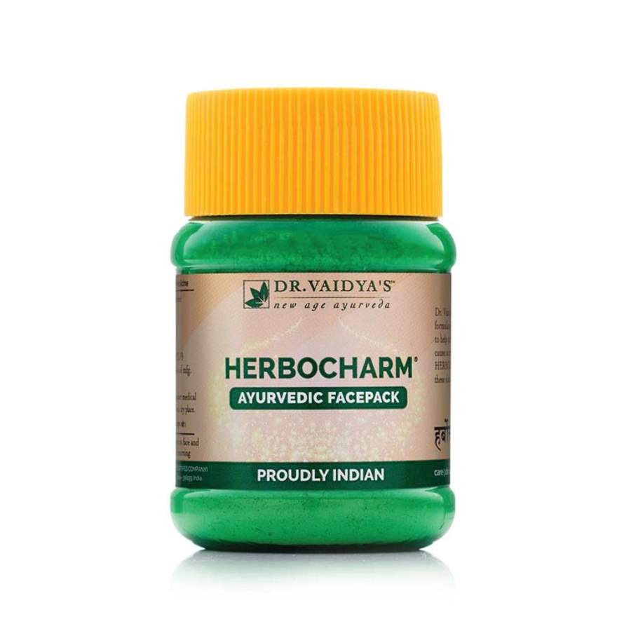 Dr.Vaidyas Herbocharm - Face Pack for Clear Skin - 50 GM