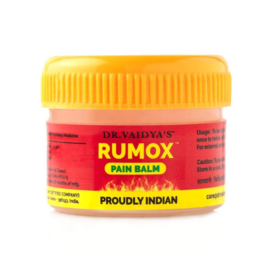 Dr.Vaidyas Rumox - Muscle and Joint Pain Relief Balm - 50 GM