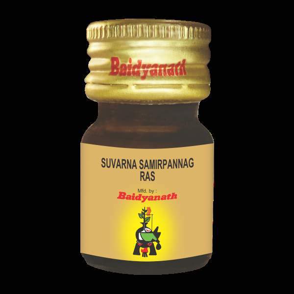 Baidyanath Suvarna Samirpannag Ras - 500 mg