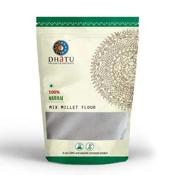 Dhatu Organics Mixed Millet Flour - 500 GM