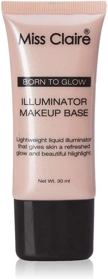 Miss Claire Illuminator Makeup Base 01 Sunbeam, Pink - 30 ML