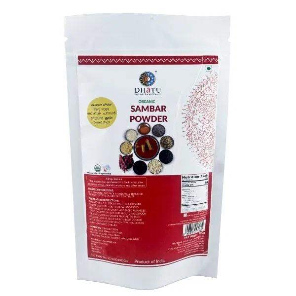 Dhatu Organics Sambar Powder - 100 GM