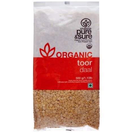 Pure & Sure Toor Dal - 500 GM