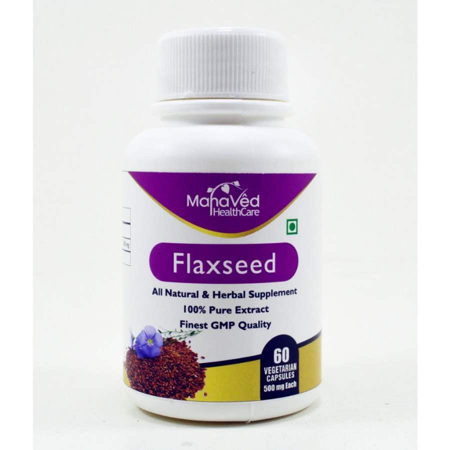 Mahaved Healthcare Flaxseed Ext - 60 Caps