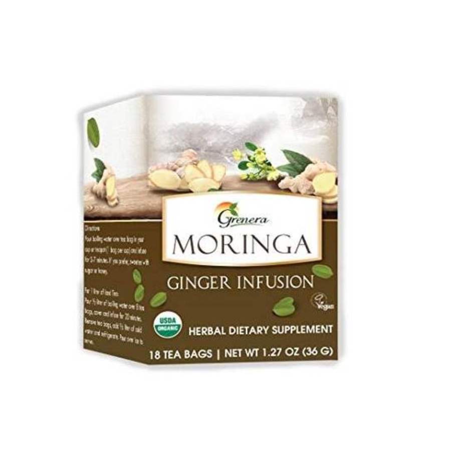 Grenera Moringa Ginger Infusion - 18 Tea Bags