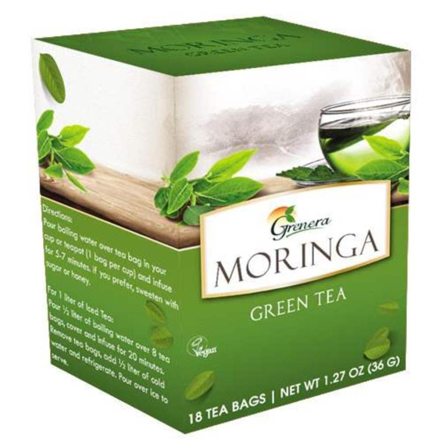 Grenera Moringa Green Tea - 18 Tea Bags