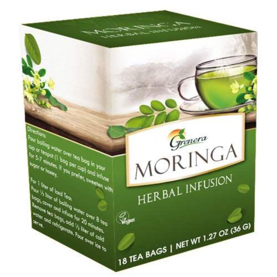 Grenera Moringa Herbal (original) Infusion - 18 Tea Bags