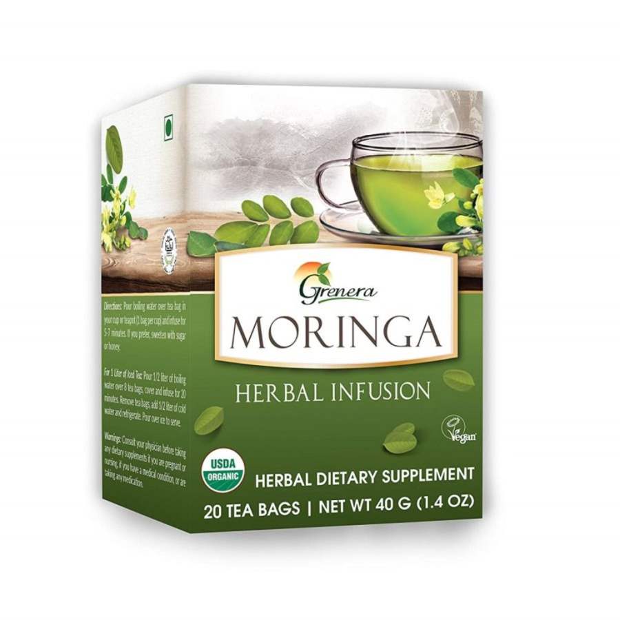 Grenera Moringa Herbal Infusion - 20 Tea Bags
