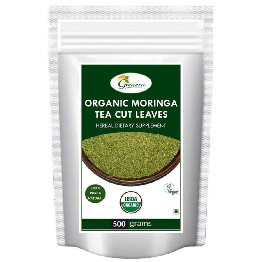 Grenera Moringa Tea Cut Leaves - 500 GM