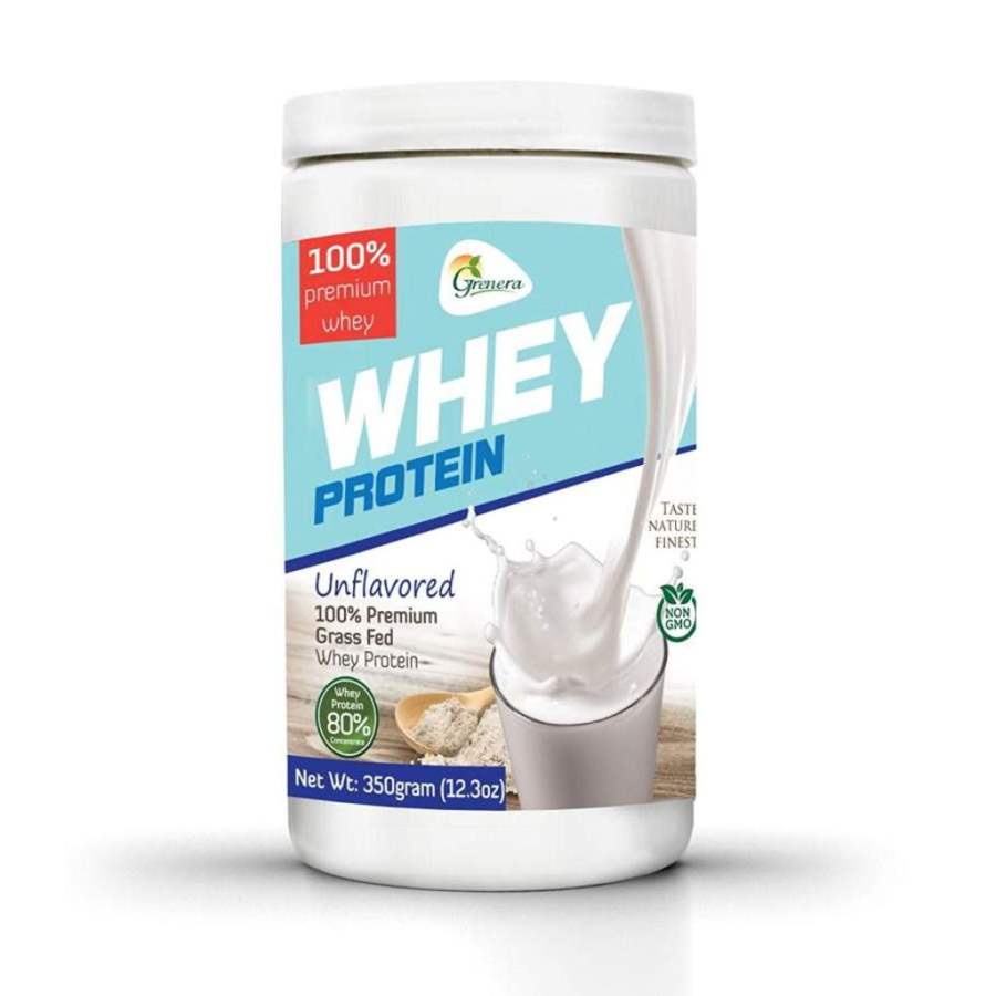 Grenera Whey Protein Concentrate Unflavored - 350 GM
