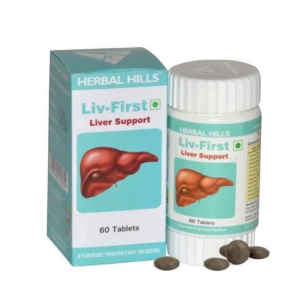 Herbal Hills LIV First Liver Support - 60 Tabs