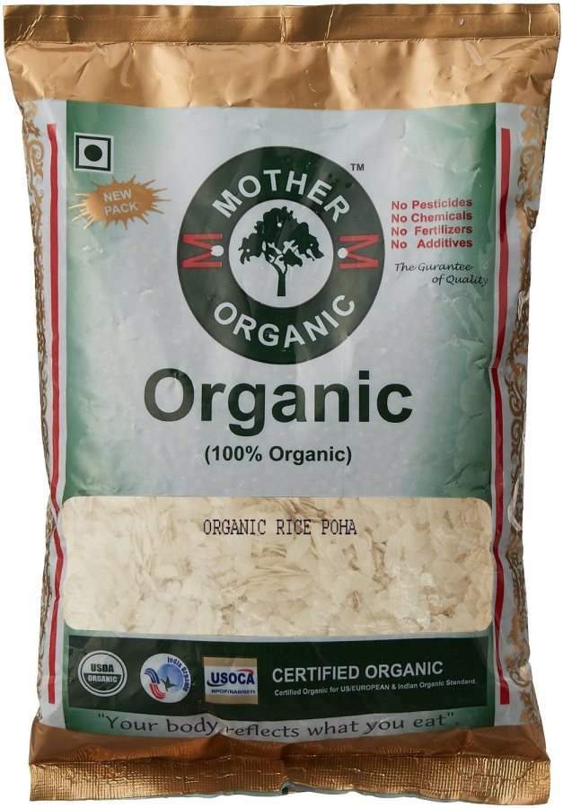 Mother Organic Rice Poha - 500 GM