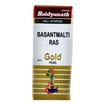 Baidyanath vasant Malti Ras ( Swarna Yukta ) 10 Tabs - 10 Tabs