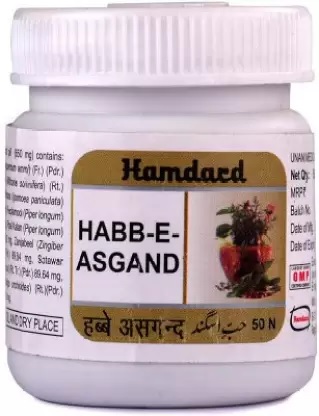 Hamdard Habb-E-Asgand Tablet - 50 Nos