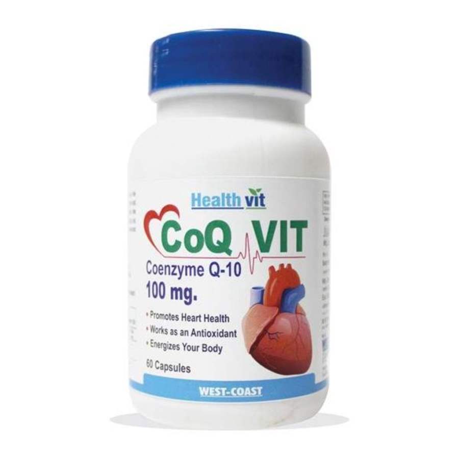 Healthvit Co-Qvit CO-Q 10 Enzyme 100 mg - 60 Caps