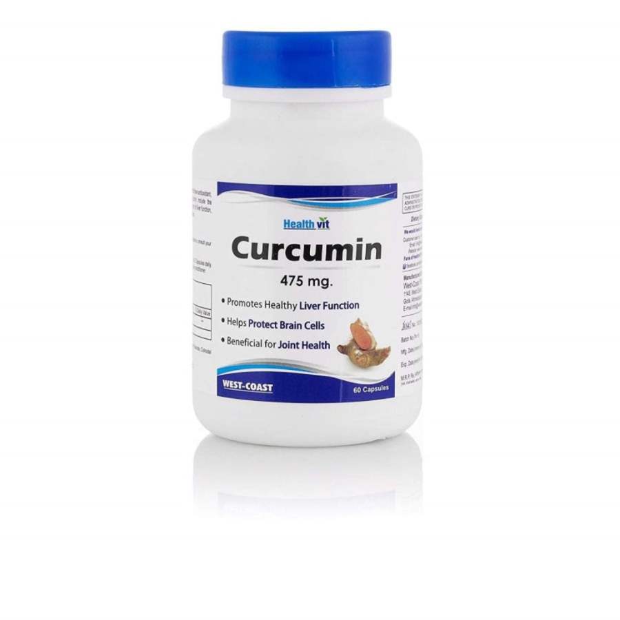 Healthvit Curcumin Powder 475 mg - 60 Caps