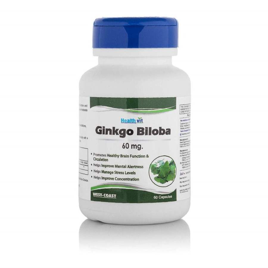 Healthvit Ginkgo Biloba 60 mg - 60 Caps