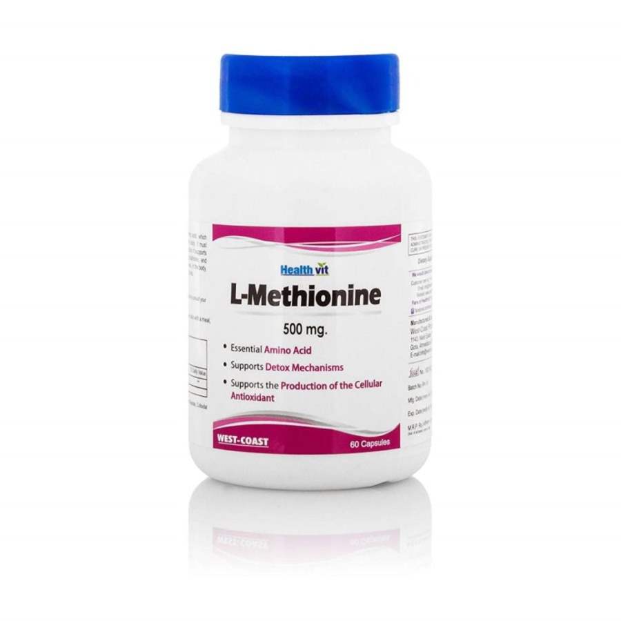 Healthvit L-Methionine 500 mg - 60 Caps