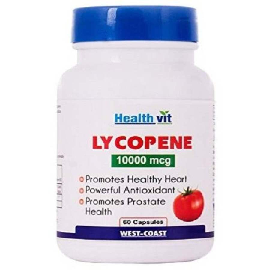 Healthvit Lycopene 10000 Mcg - 60 Caps
