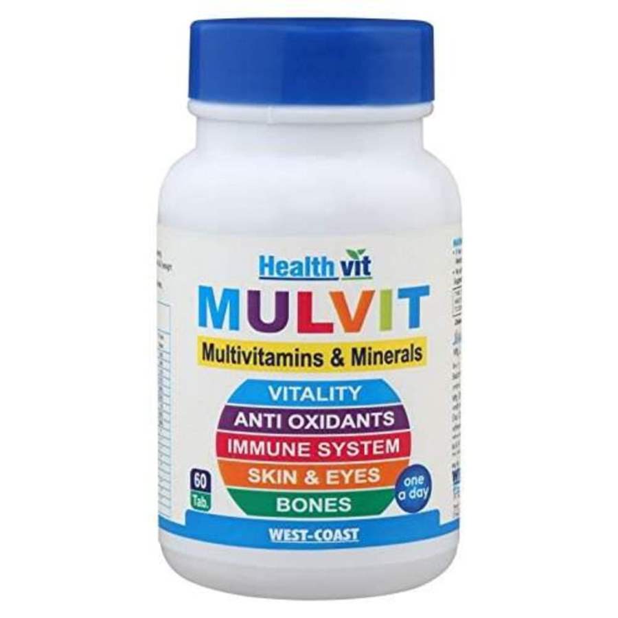 Healthvit Multivitamins and Minerals Tablets - 60 Tabs