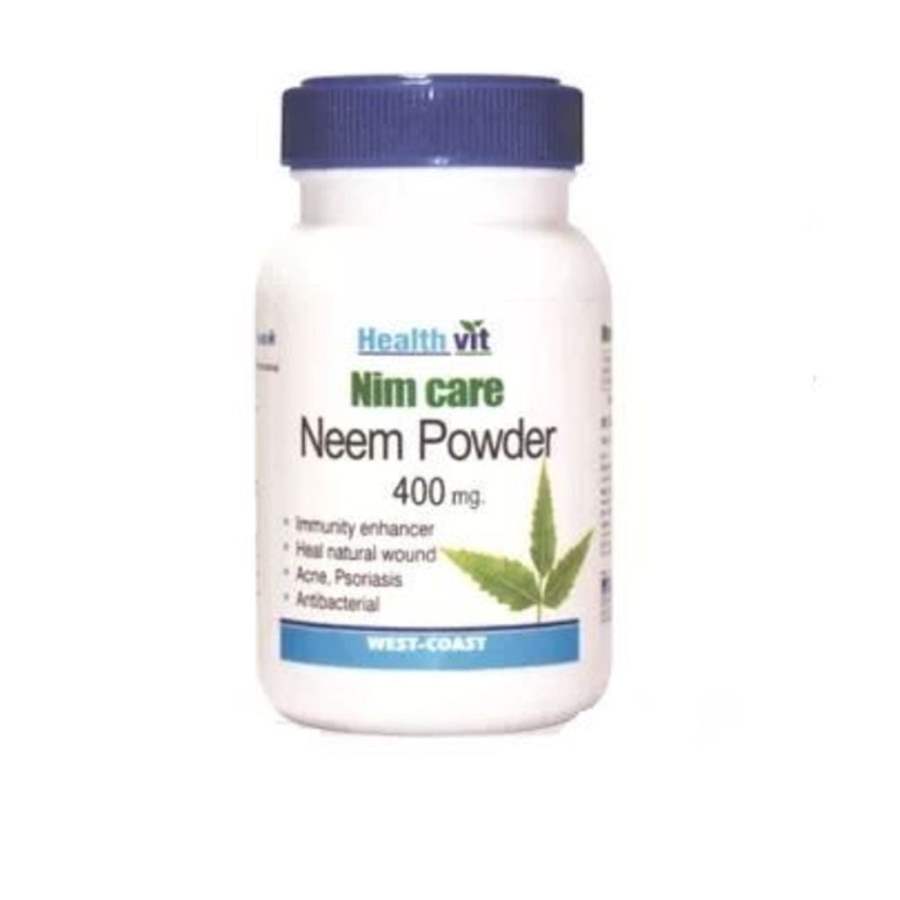 Healthvit Nim Care Neem Powder 400mg - 60 Caps