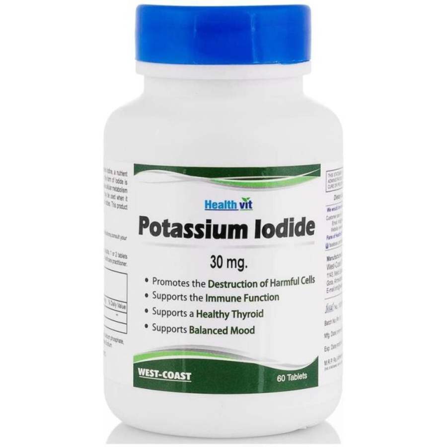 Healthvit Potassium Iodide 30mg - 60 Tabs