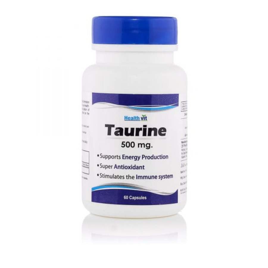 Healthvit Taurine 500 mg - 60 Caps