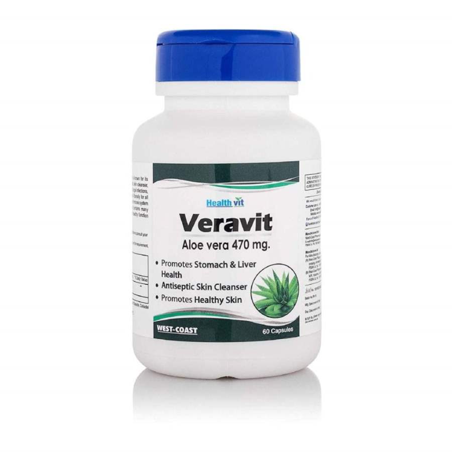 Healthvit Veravit Aloe Vera 470 mg - 60 Caps