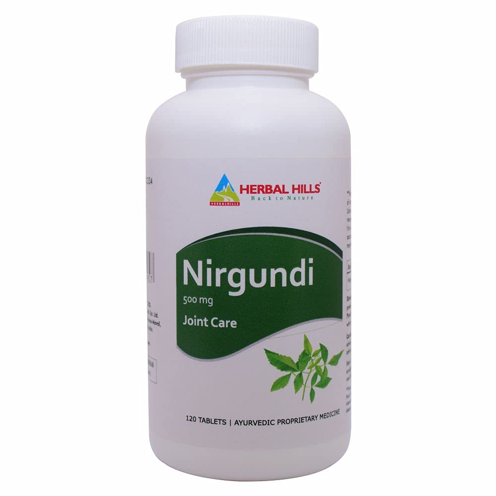 Herbal Hills Nirgundi Tablet - 120 Tabs