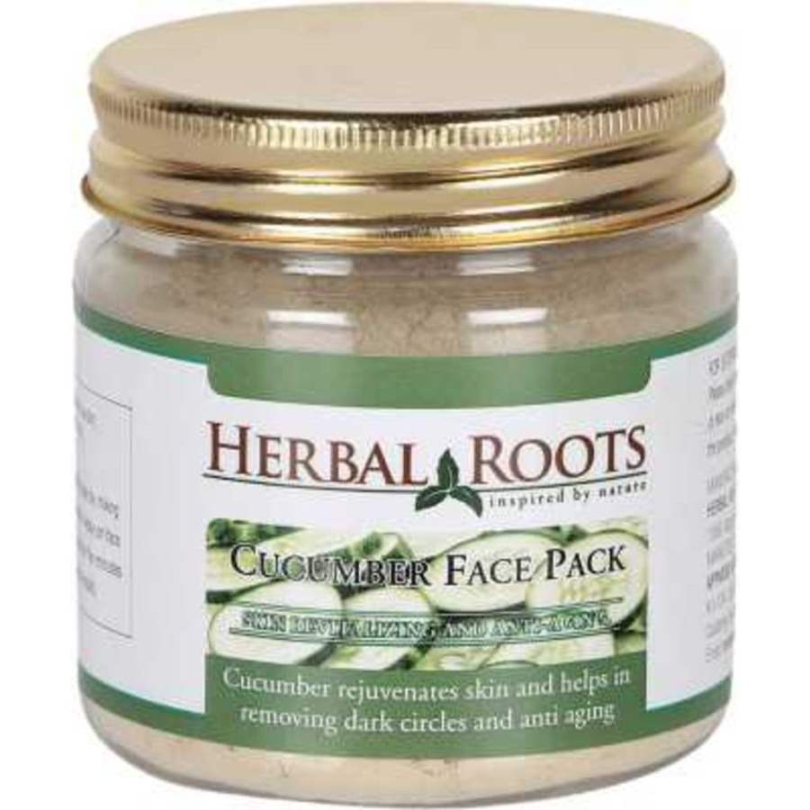 Herbal Roots Anti Ageing Cucumber Face Pack - 100 GM
