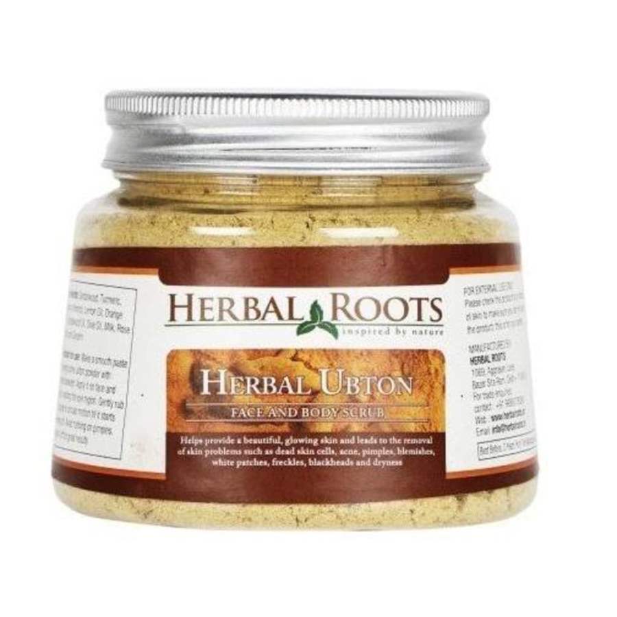 Herbal Roots Fairness Ubtan Skin Whitening and Radiance Scrub - 100 GM