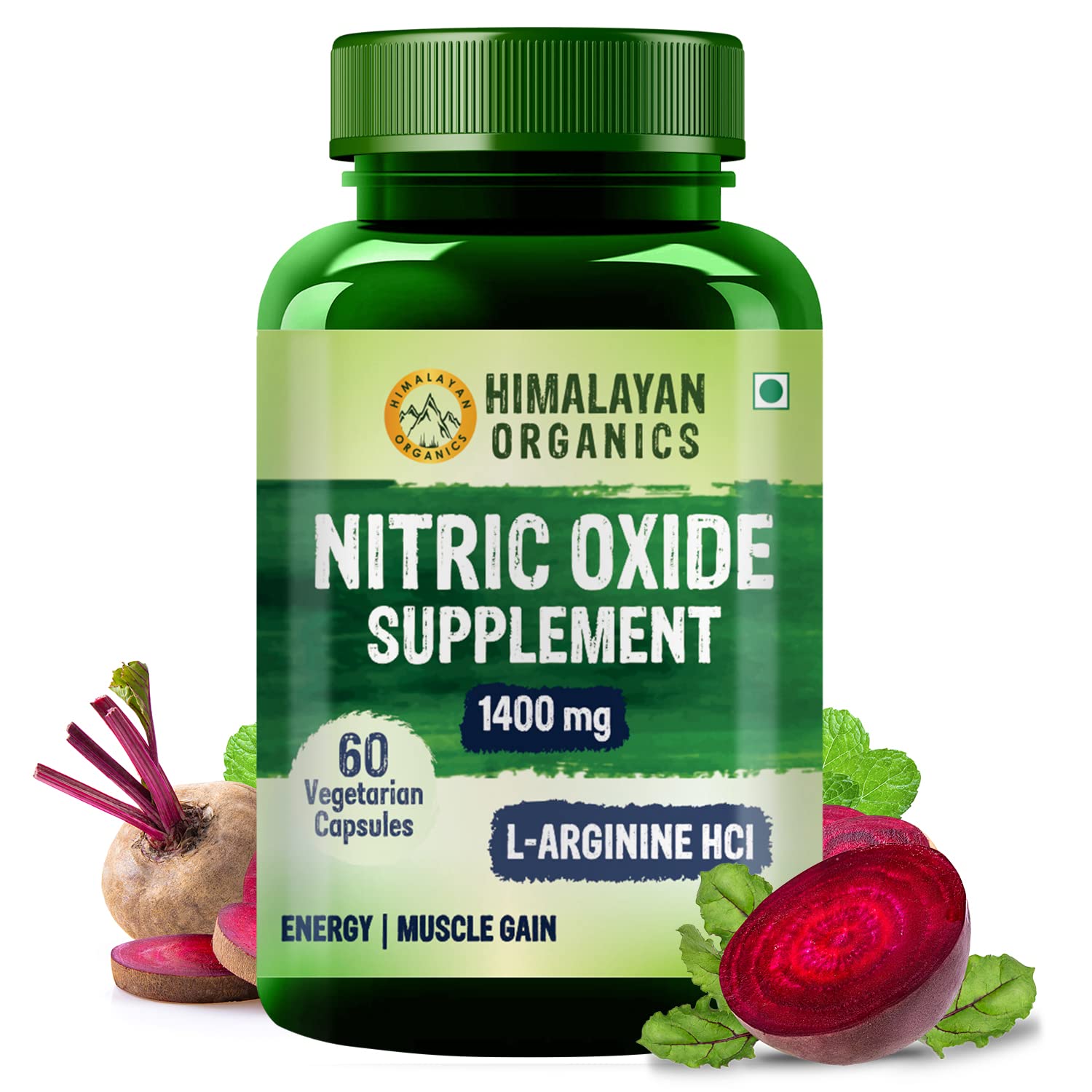 Himalayan Organics Nitric Oxide Supplement - 60 Nos