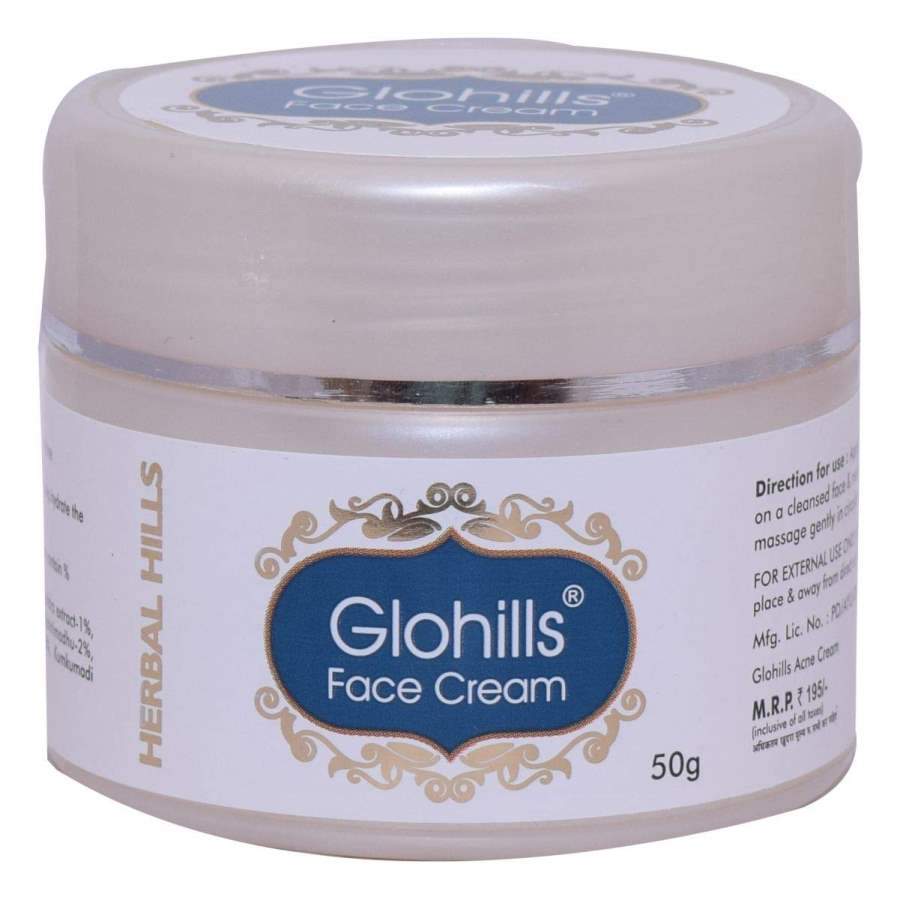 Herbal Hills Glohills Face Cream - 50 GM