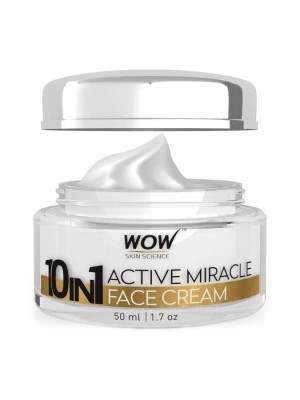 WOW Skin Science 10 in 1 Active Miracle Face Cream SPF 15 PA++ - 50 ML